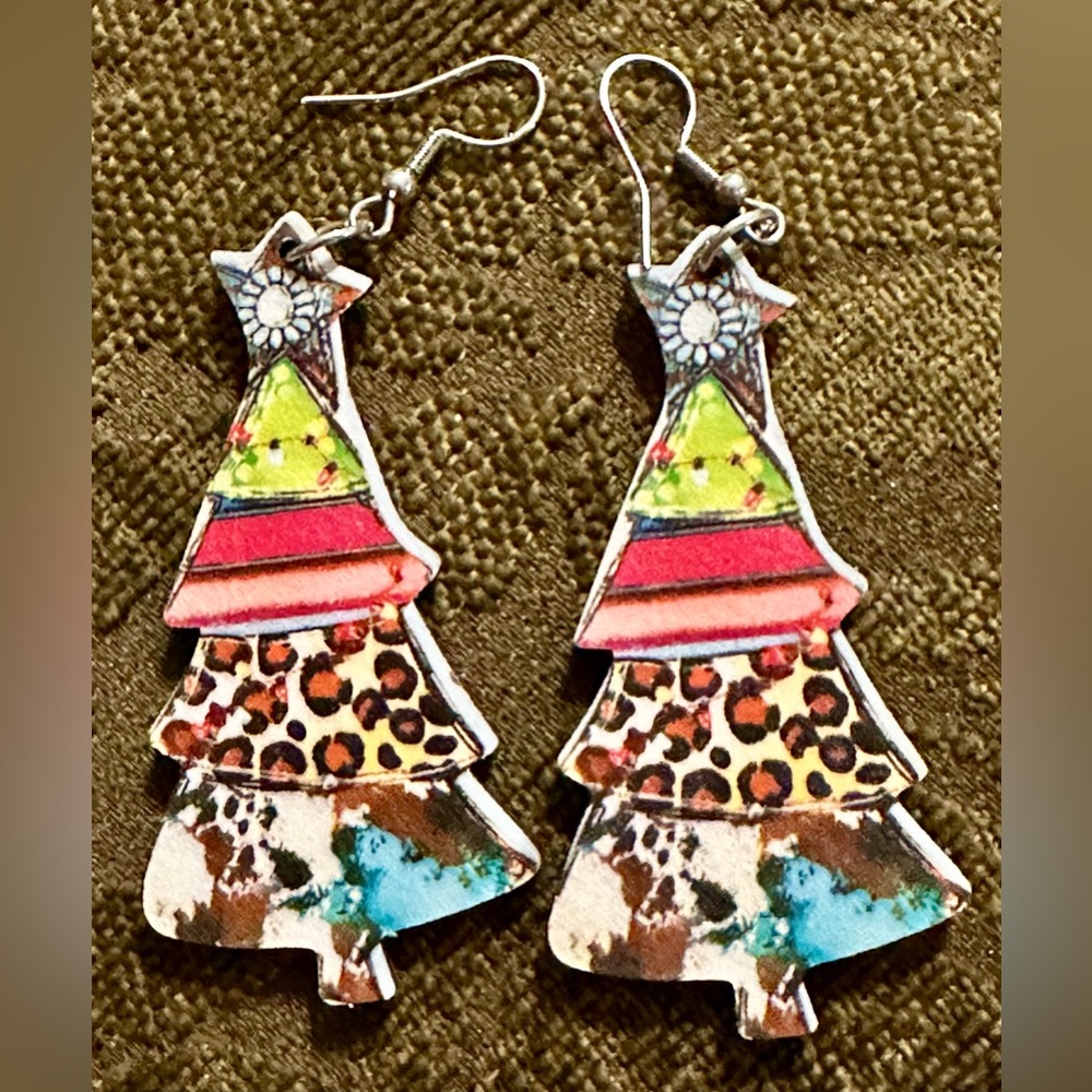 Christmas Tree Earrings